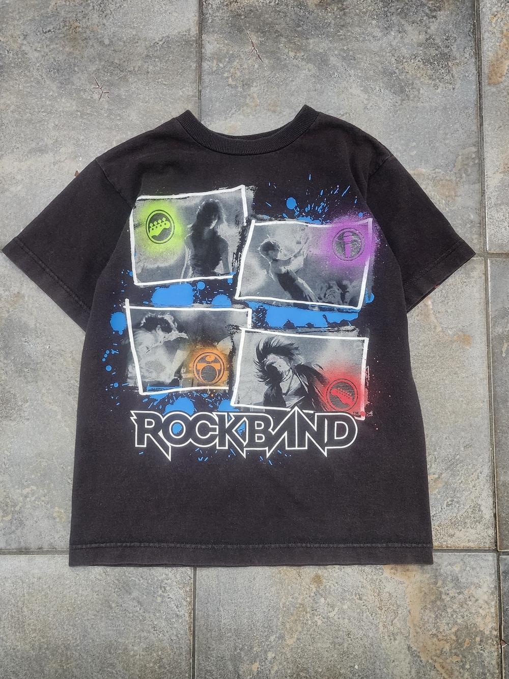 Rock Band Youth 6/7 Video Game 2010 Promo Music Concert Graphic T Shirt